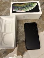 Apple iPhone XS schwarz mit Defekt am Display