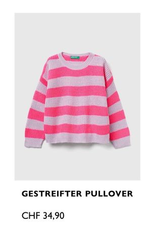Benetton Strickpullover, gestreift, gr.110 (4-5 Jahre)
