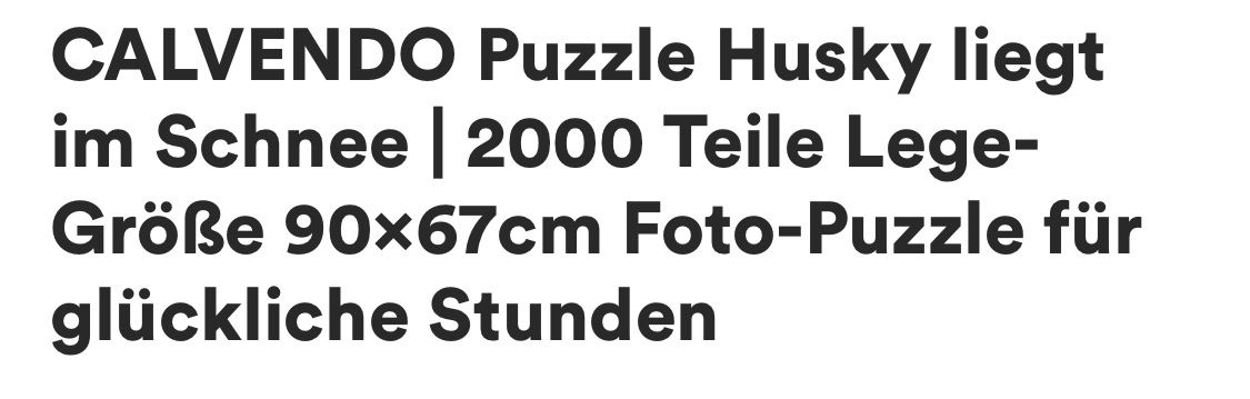 Puzzle: 2000 Puzzle – Nuovo e nell'imballaggio originale da Wichtrach venduto da xSelpio007 3