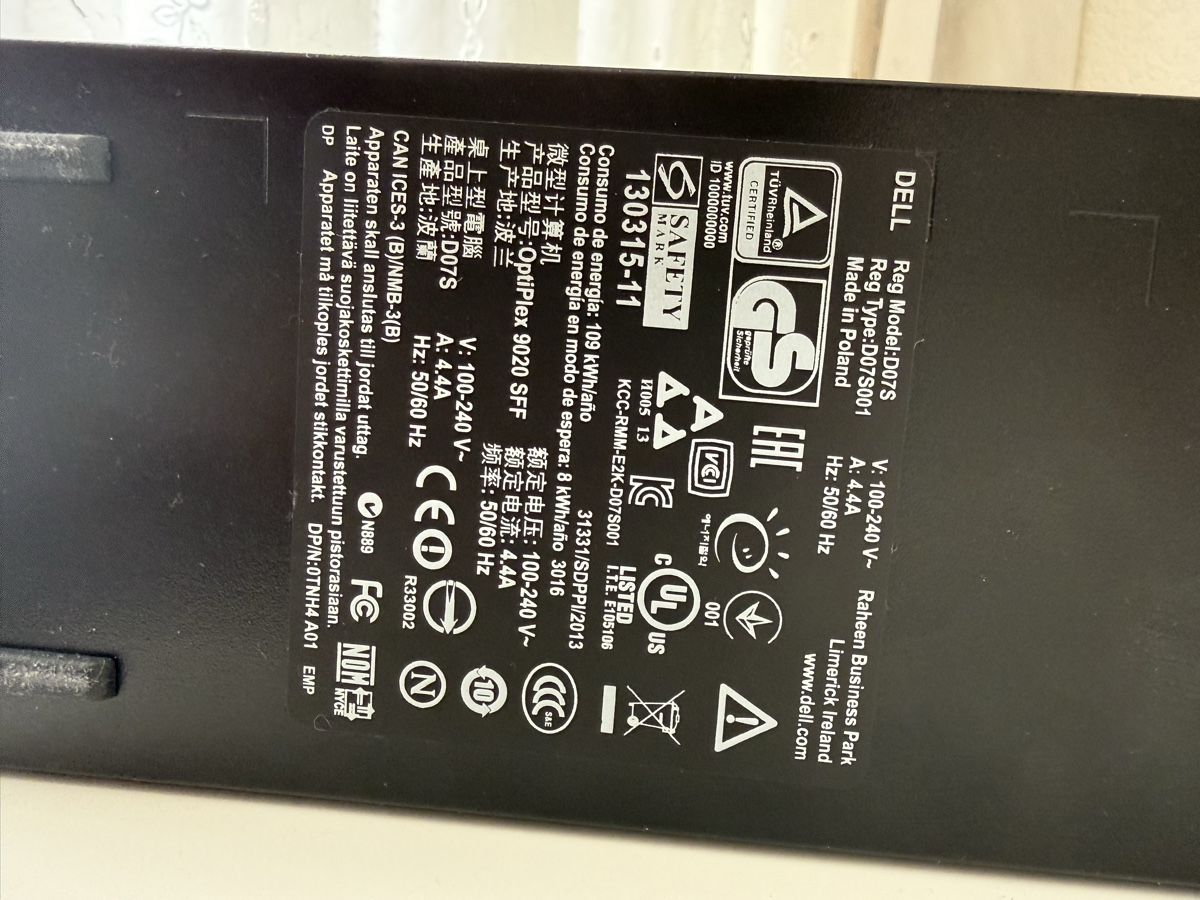 Dell PCs: Desktop PC Dell OptiPlex 9020 SFF – Défectueux à Genève par ali_5msd 2