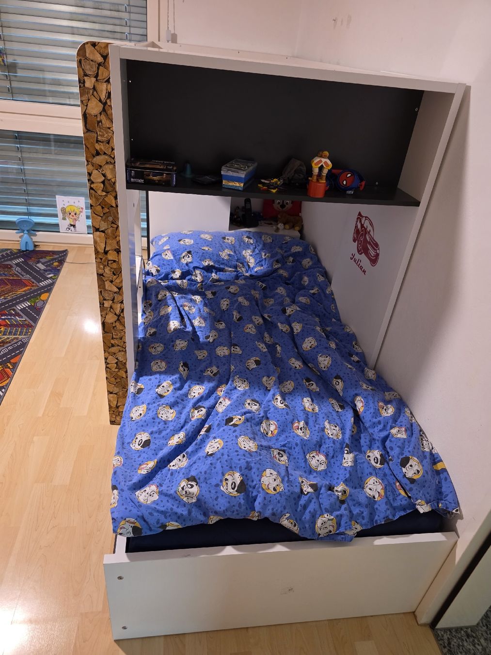 Letti: Etagenbett Kinder mit Schrank – Usato da Hildisrieden venduto da Stromer-bueb 1