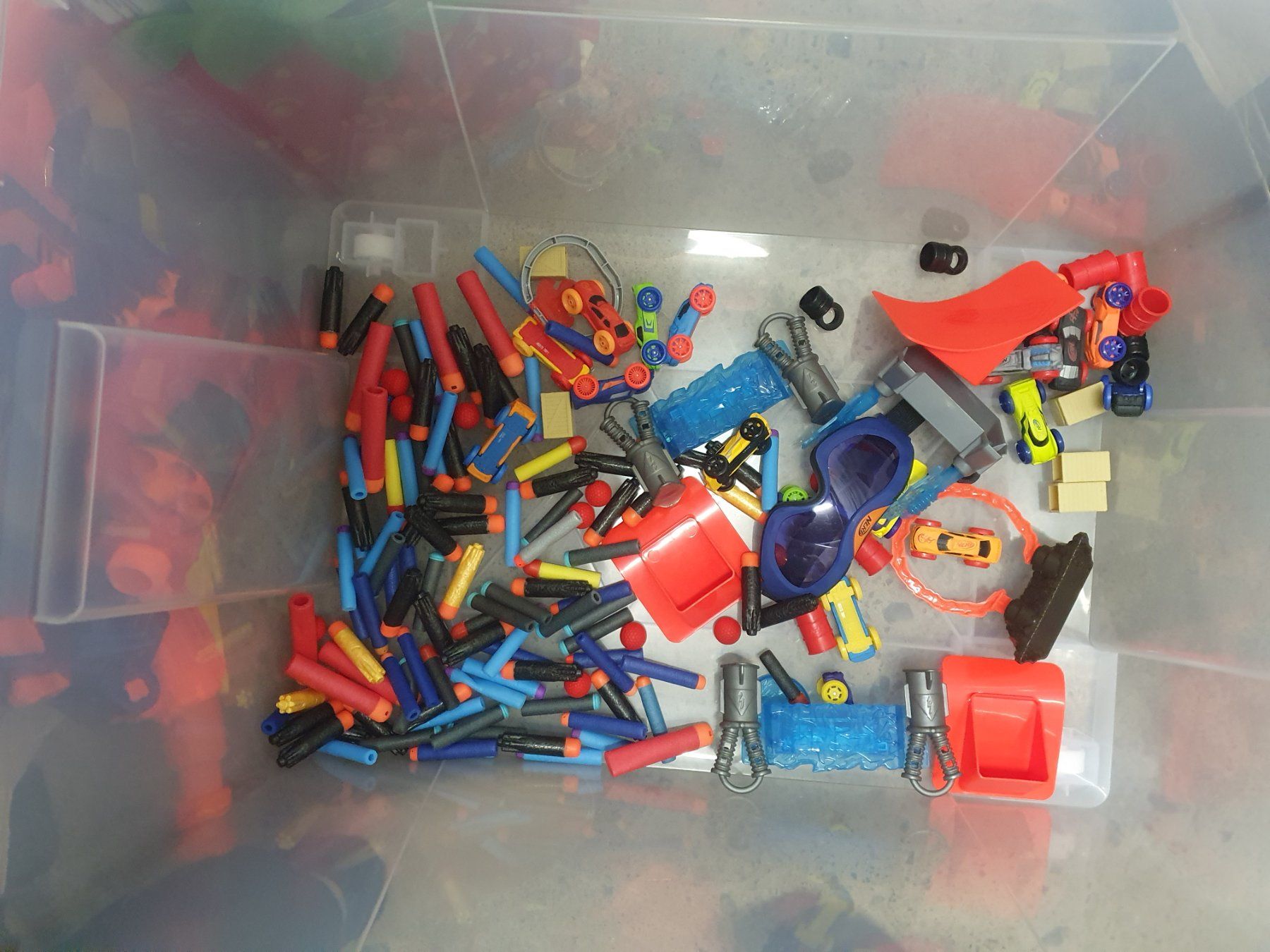 Nerf Giocattoli: Grosse Nerf Sammlung mit Zubehör – Usato da Luzern venduto da Yel_low 1