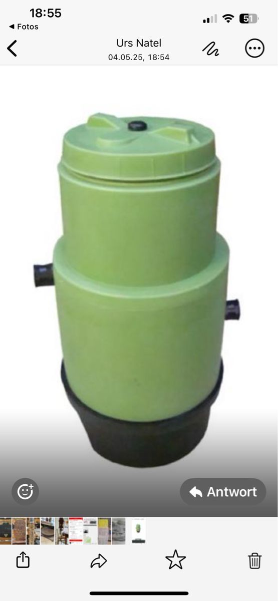 Sanitari: Quellfassung / Brunnenstube/ Tank – Nuovo e nell'imballaggio originale da Davos Platz venduto da cilgia08