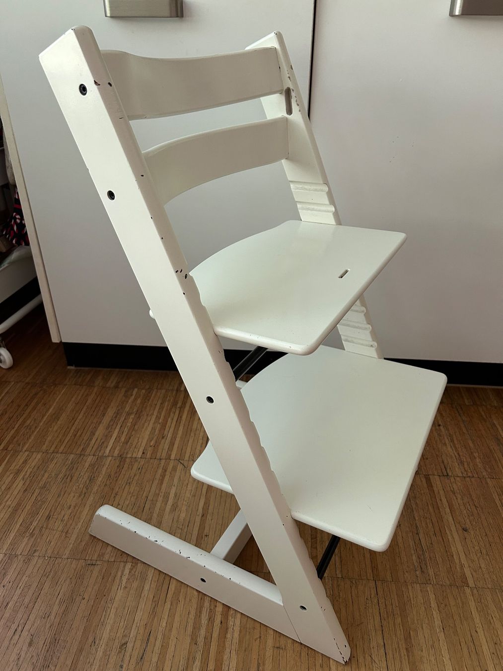 Spannende Stokke Tripp Trapp Weiß Bilder