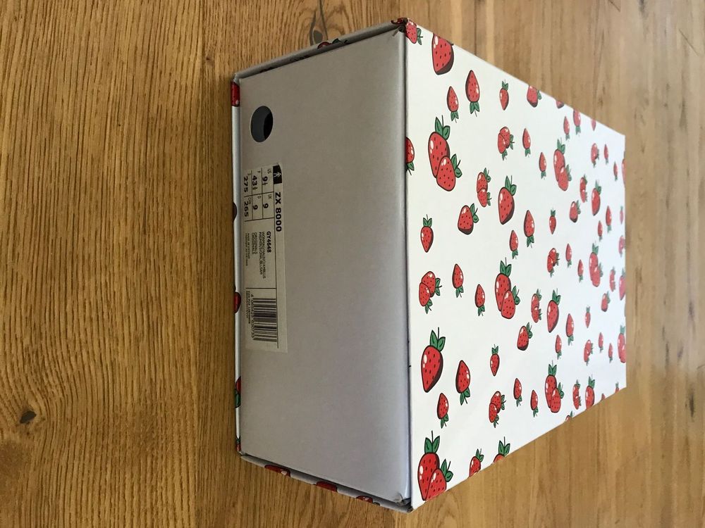 Adidas ZX 8000 STRAWBERRY LATTE (Neu und originalverpackt) in