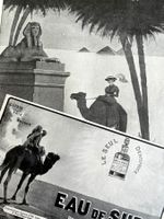 Eau Suez Zahnpasta Dentifrice - 2  Werbungen/Publicités 1908