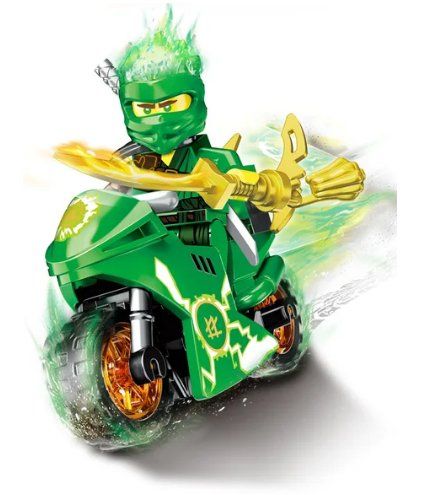 Kit di costruzioni: 1 Figur + Motorrad - Bausteine - Ninjago – Nuovo e nell'imballaggio originale da Oensingen venduto da CSCollectors