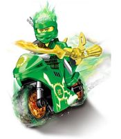 1 Figur + Motorrad - Bausteine - Ninjago
