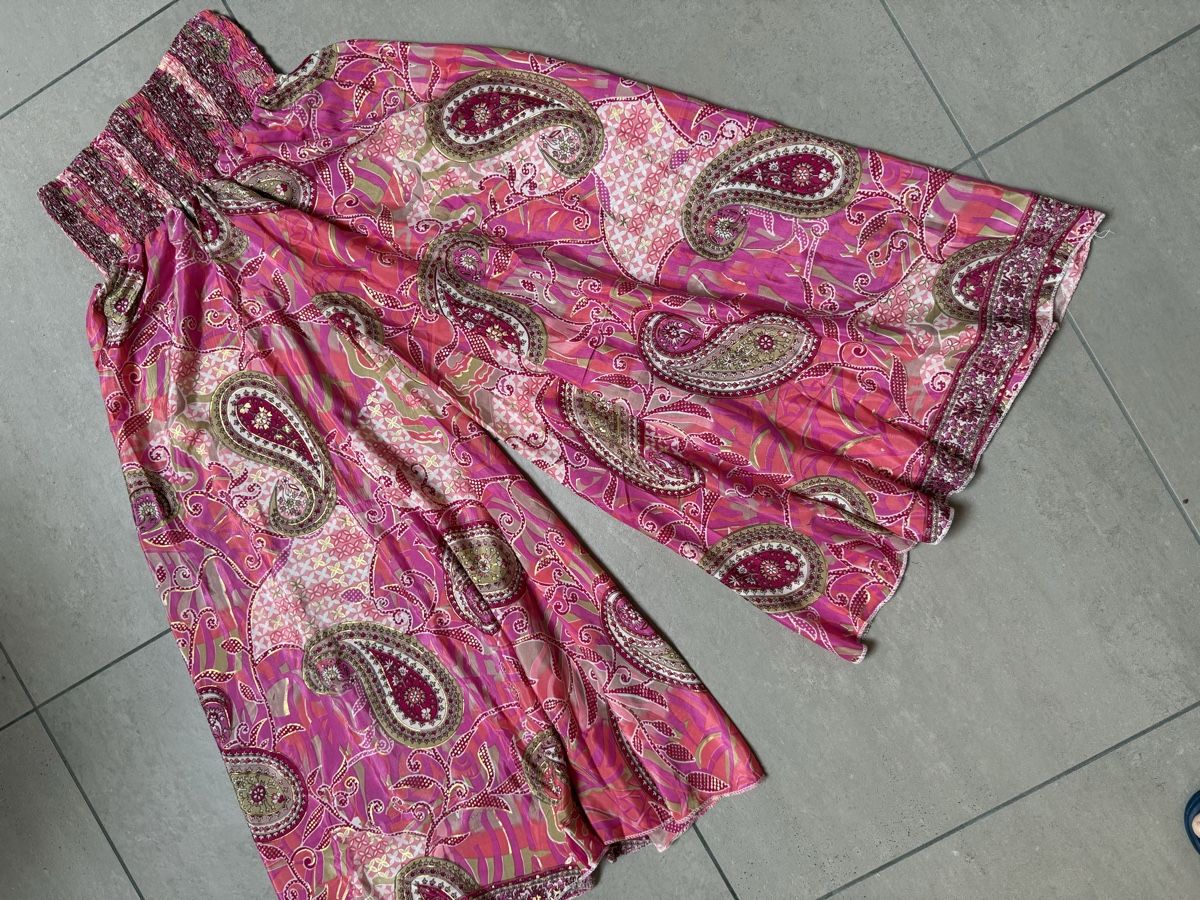 Vestiti: Bohobluse und Hosenrock aus Seide – Nuovo (secondo la descrizione) da Sigriswil venduto da ck56 6