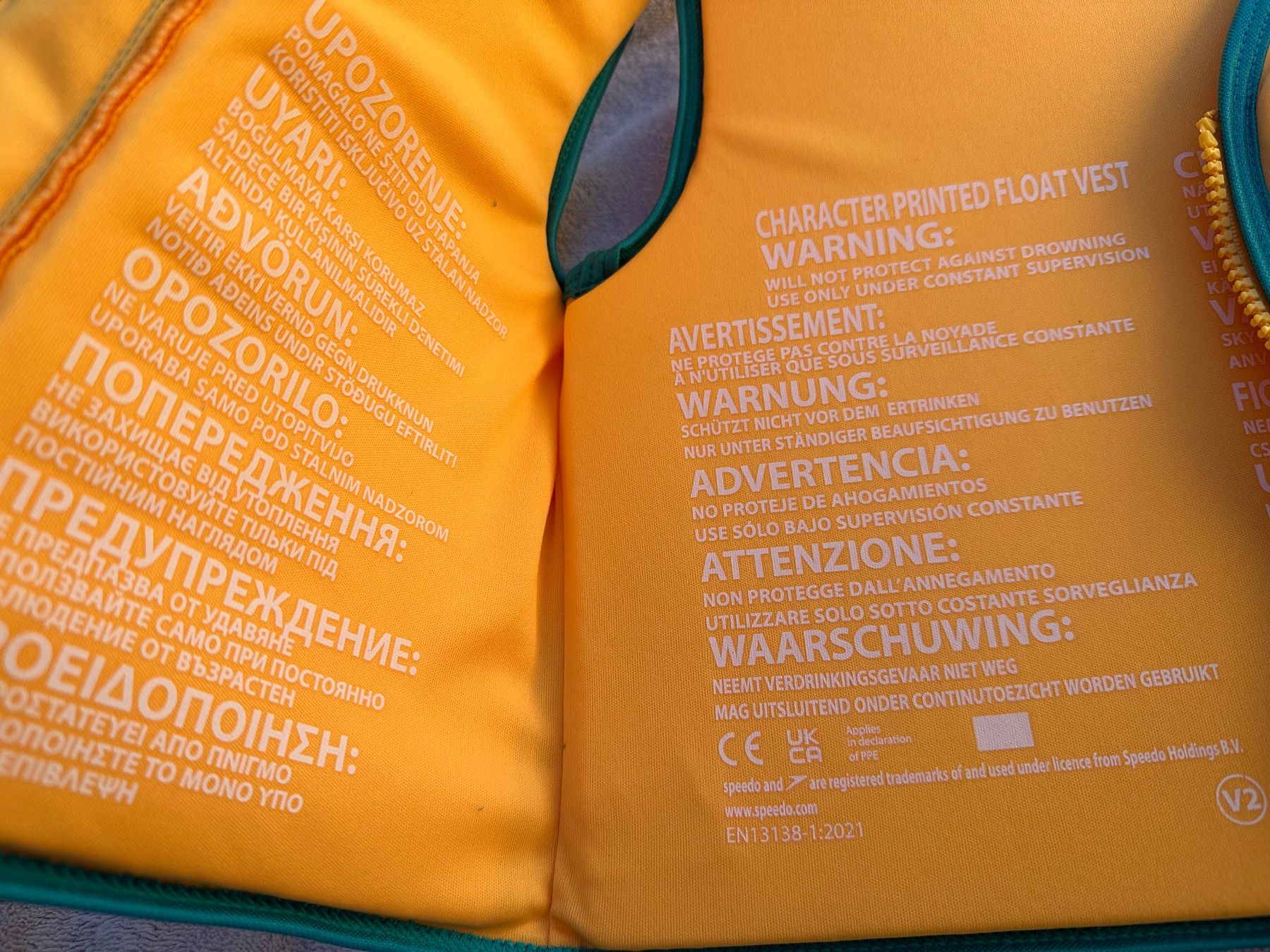 Speedo Giubbotti di salvataggio: Schwimmweste von Speedo – Nuovo (secondo la descrizione) da Uster venduto da bek_v2ct 1