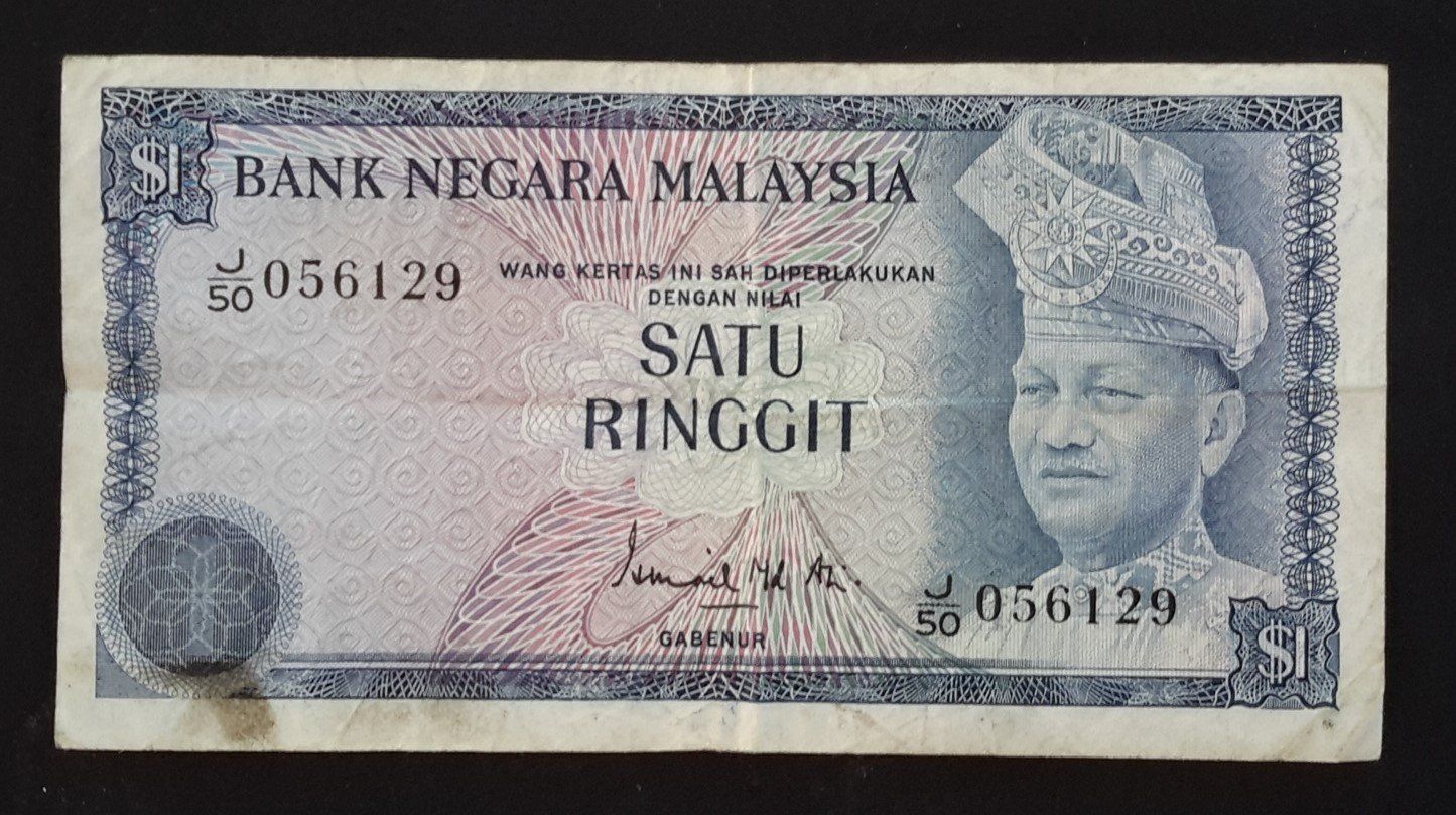 Banknoten: BANKNOTE MALAYSIA 1$ – Gebraucht aus Ostermundigen von Heavenmaus75