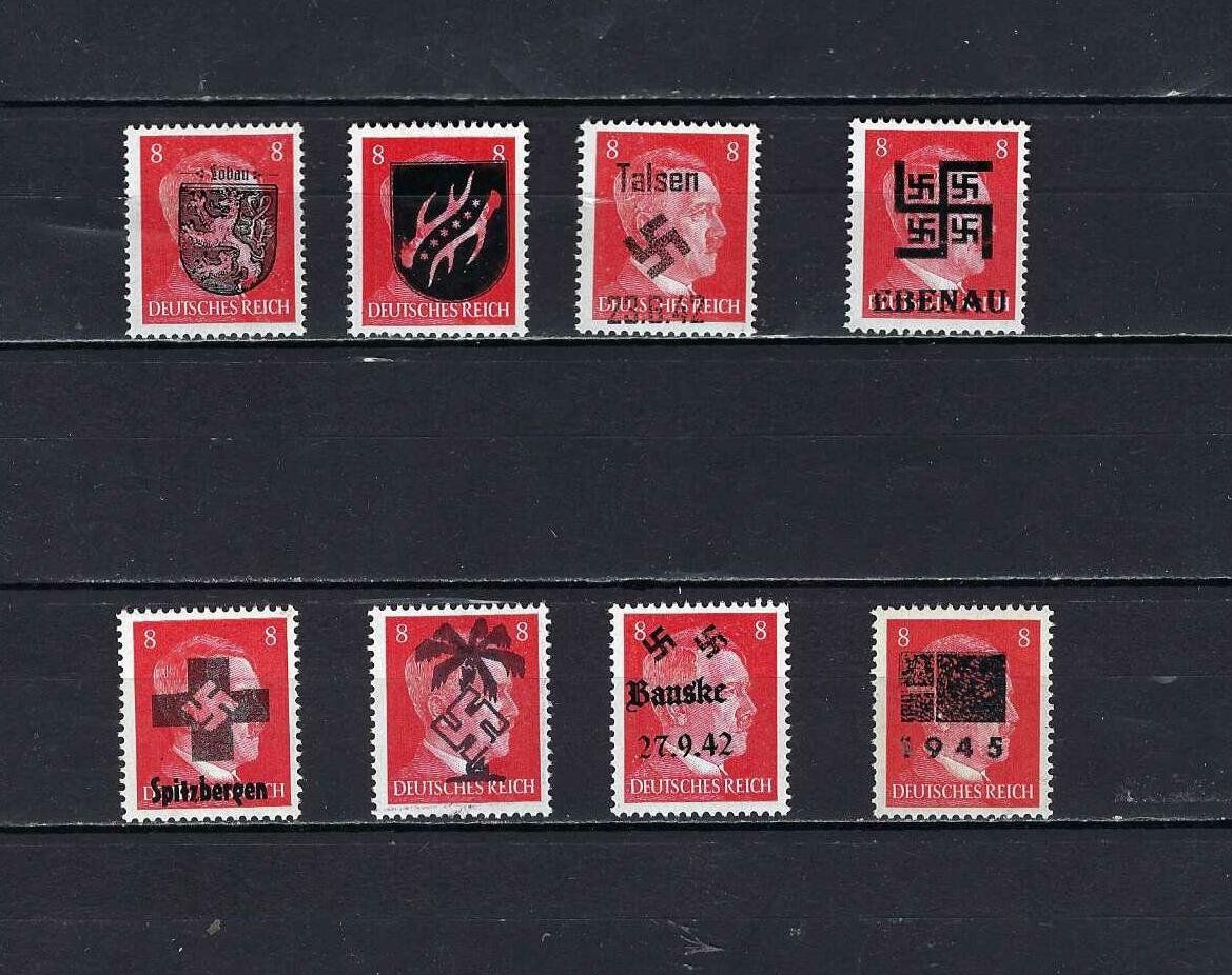 Tutti i francobolli: Hitler mit Aufdruck ** – Nuovo e nell'imballaggio originale da Altstätten SG venduto da Nandodax