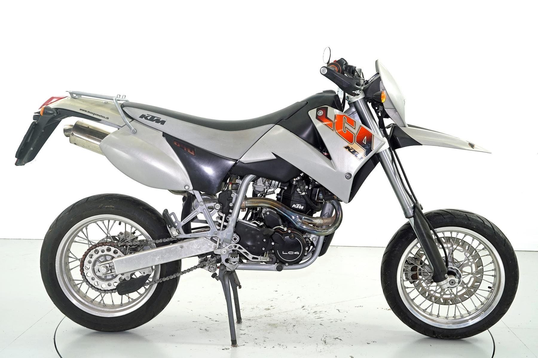 KTM Strada: KTM LC4 640 Supermoto – Usato da Winterthur venduto da bleislin
