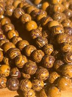 Strang golden fortune jade Kugeln / stone beads 8 mm