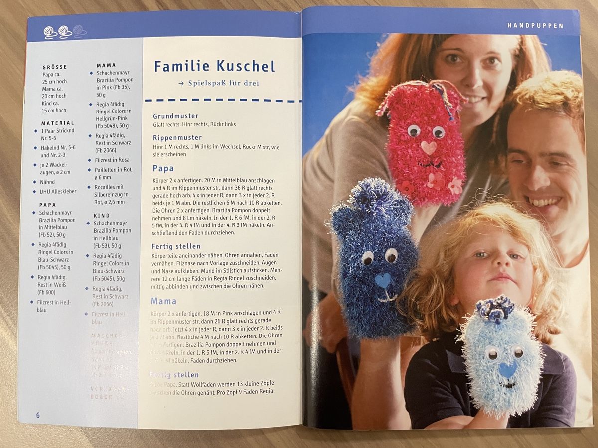 Libri: Hand- & Fingerpuppen stricken – Nuovo (secondo la descrizione) da Elsau venduto da Lusmus13 4