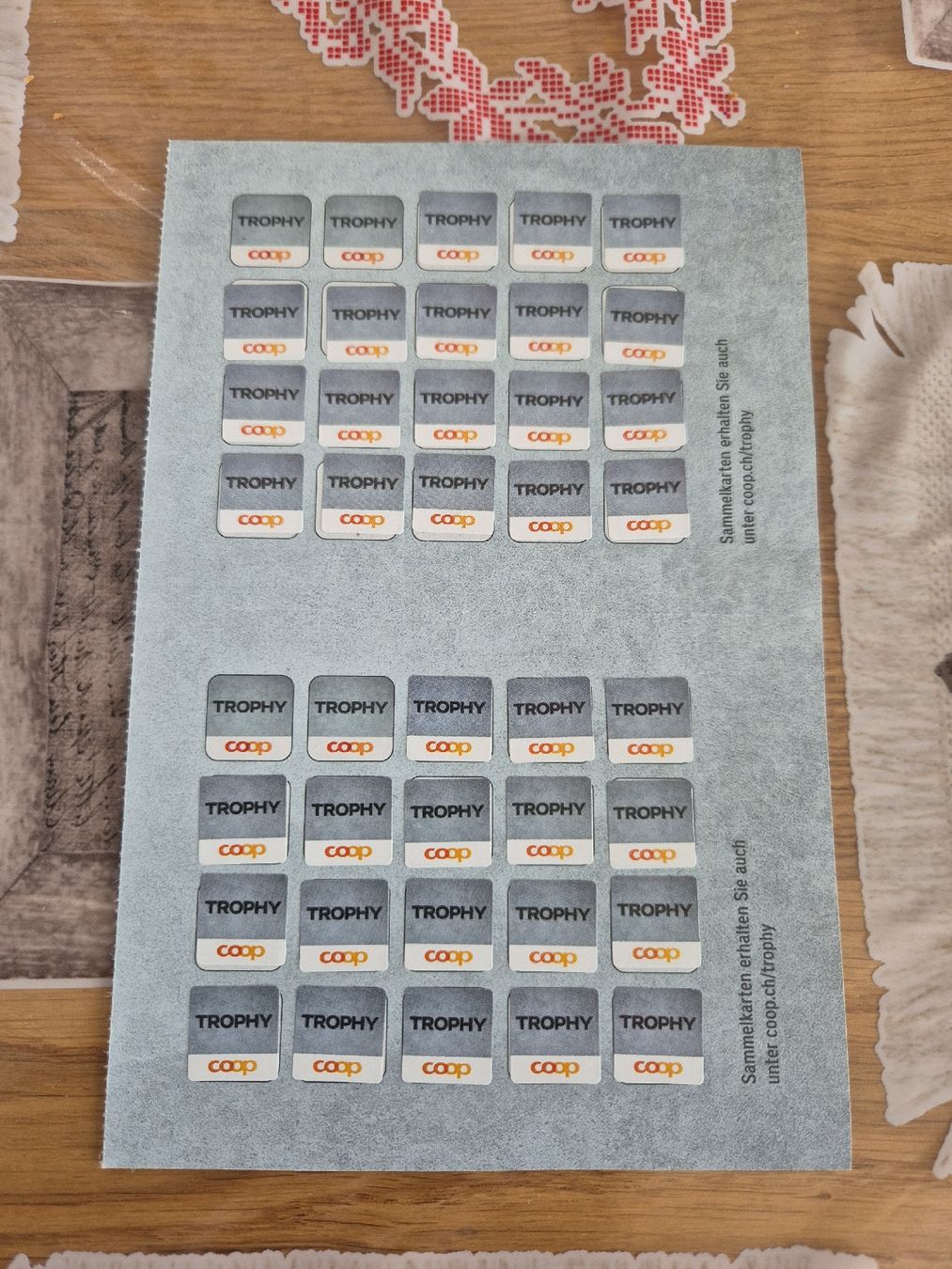 Coop Sammelbilder & Trading cards: trophy marke – Neu (gemäss Beschreibung) aus Würenlingen von kuh33