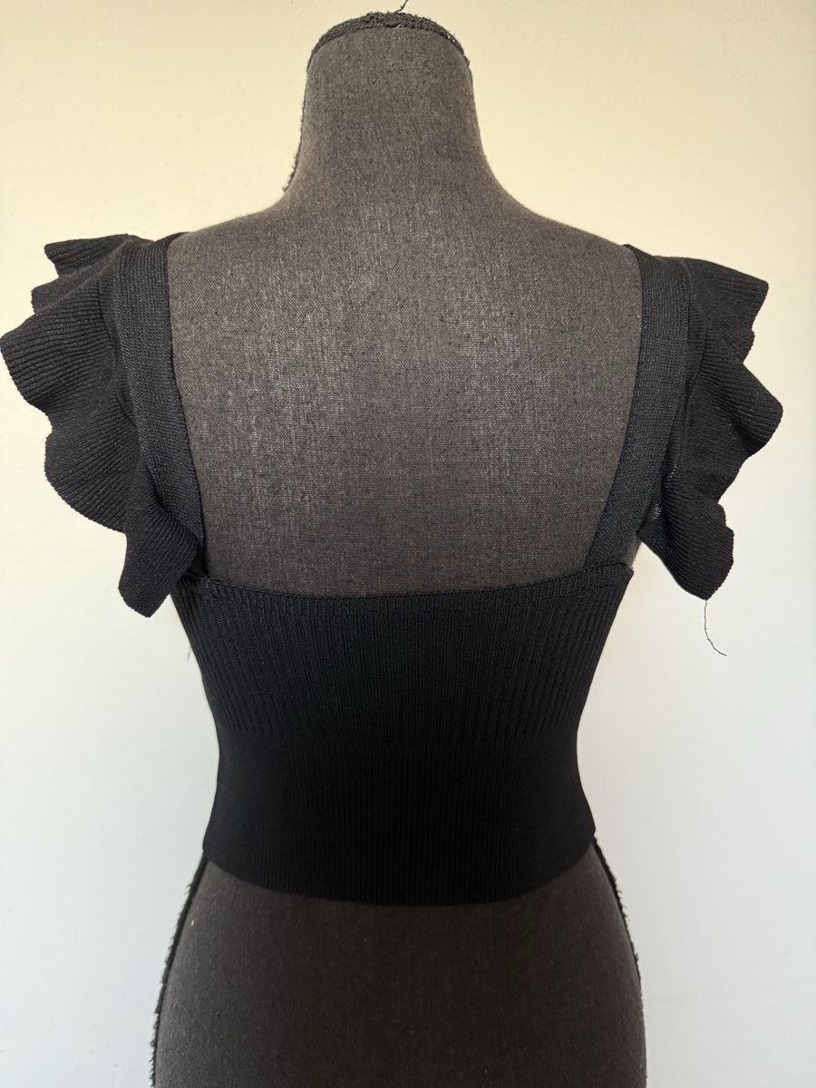 Top: Boho Feinstricktop mit Flügelärmel – Nuovo (secondo la descrizione) da Sigriswil venduto da ck56 1