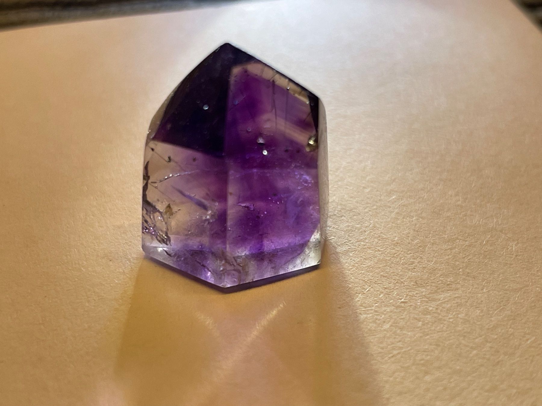 Minerali & Pietre curative: Phantom Amethyst geschliffen – Nuovo (secondo la descrizione) da Rümlang venduto da baselsale1 2