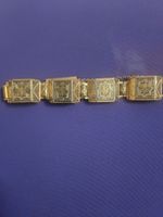 bijoux magnifique ancien gros bracelet or de tolede