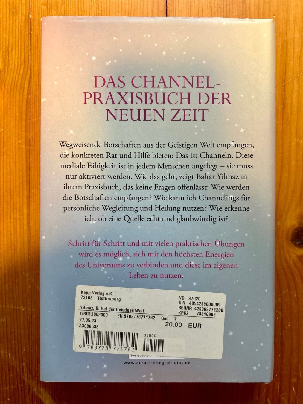 Libri: Der Ruf der Geistigen Welt,  Bahar Yilmaz – Usato da Wald ZH venduto da xsternli 1