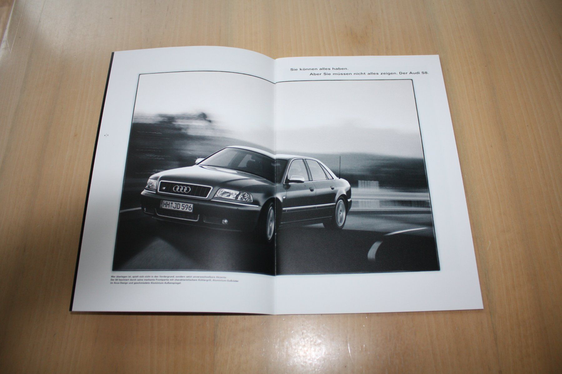 Audi Dokumente: Audi S8 Prospekt / Broschüre 3/1999 – Gebraucht aus Wikon von erwin400 2