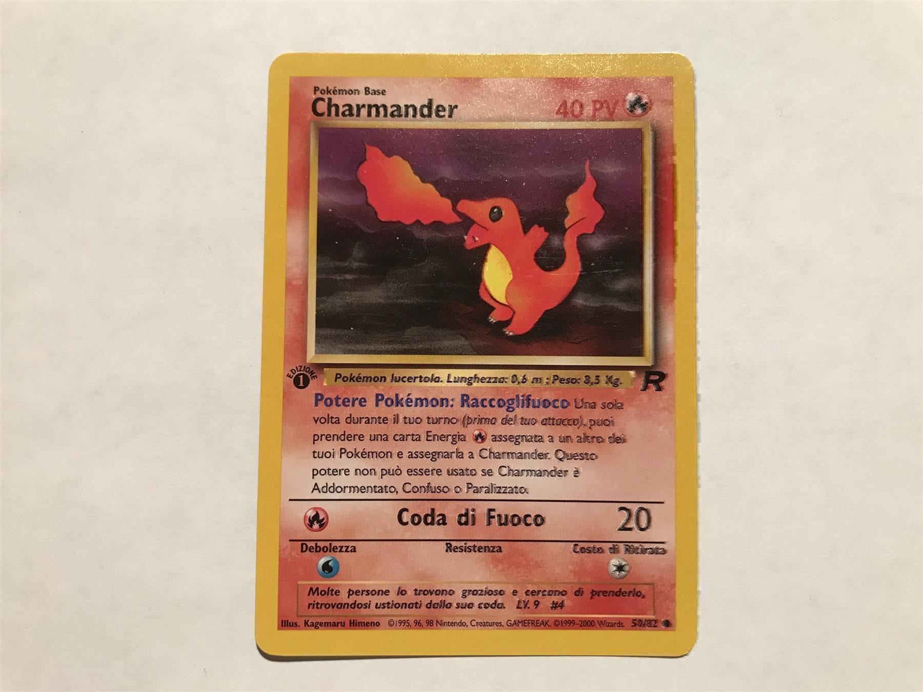 Pokémon Cartes à collectionner: Charmander TR 1. Edition IT – D'occasion à Hagendorn par Pokecollectorch 1