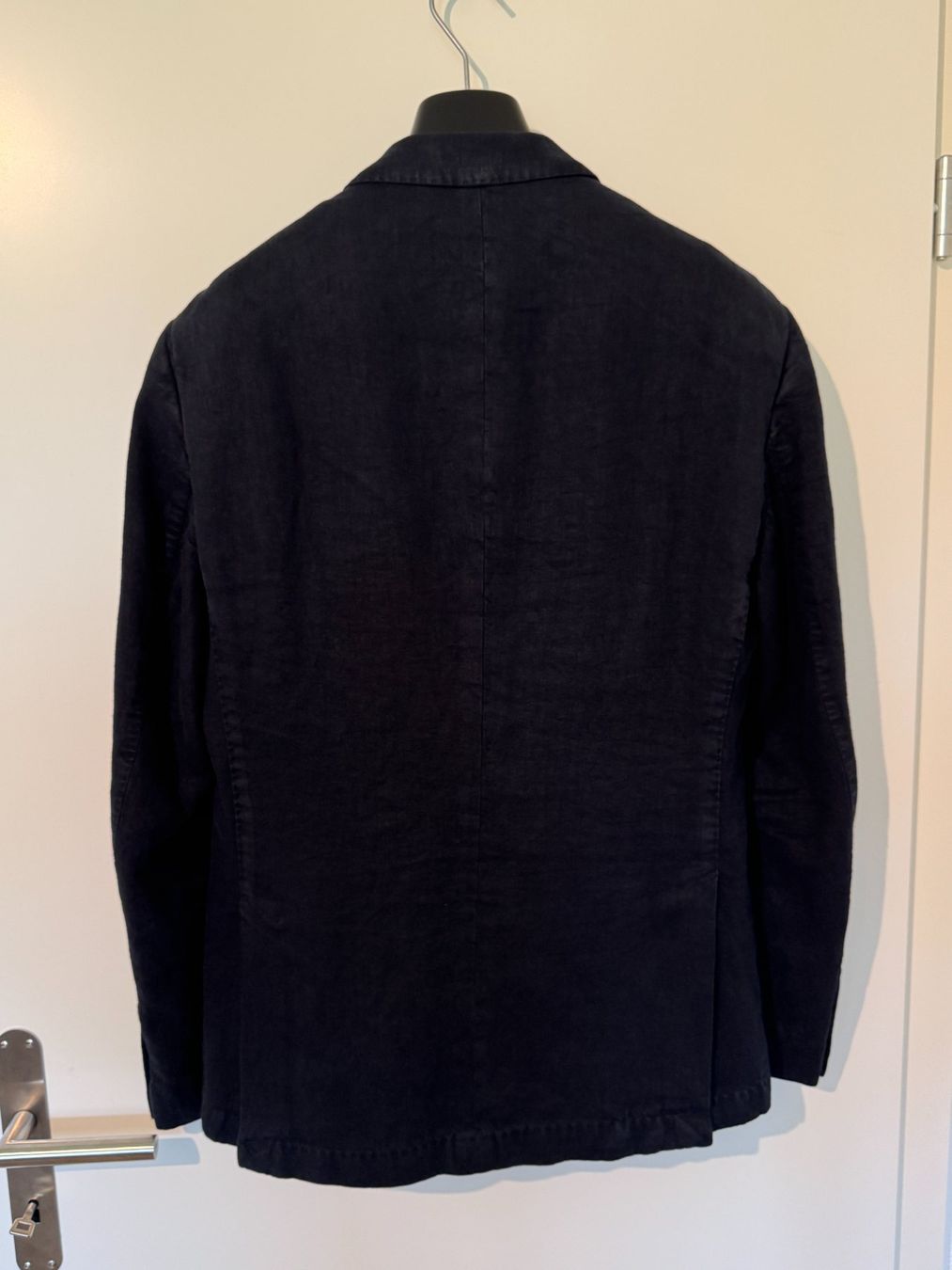 Massimo Dutti Giacche: NEU Jacket Blazer Leinen Dunkel-Blau MASSIMO DUTTI 48 / M – Usato da Männedorf venduto da LTMCS 5
