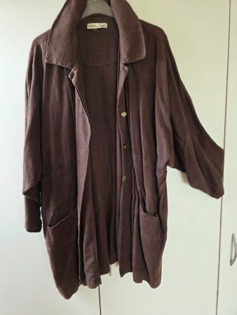 nook Leinenjacke d.braun ca. Gr. 50-54 / wird nicht erneuert