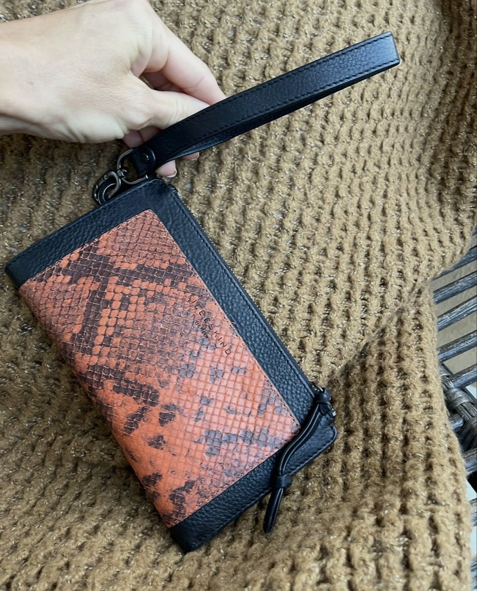 Portamonete: Liebeskind Berlin Orange Snakeskin Wallet – Nuovo (secondo la descrizione) da Steinhausen venduto da mar_8y57 5