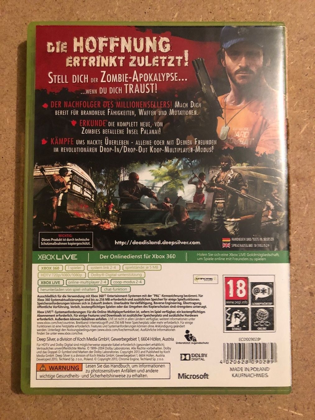 Jeux: Dead Island Riptide für Xbox 360 – D'occasion à Kestenholz par Mad18 1