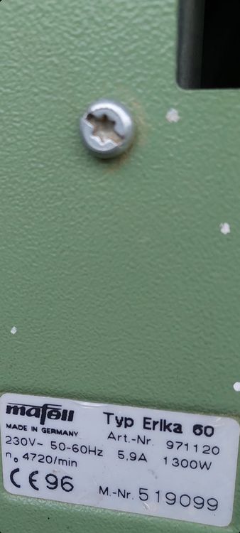 Mafell Zusatztisch Für ERIKA 60 - Erweiterungstisch Für Unterflur-Zugsäge