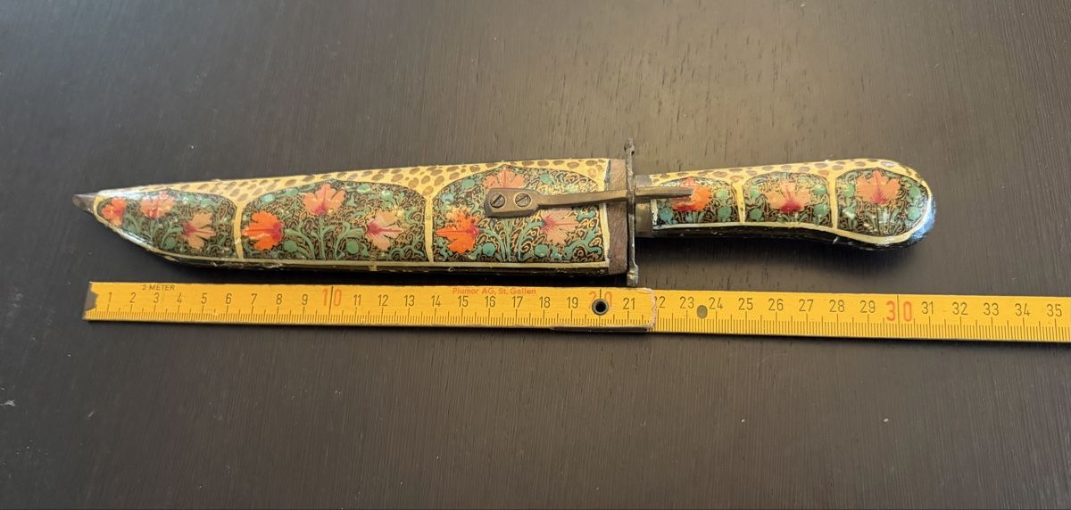 Posate: Coltello decorato con fodero – Usato da S. Pietro venduto da fil_yhb9 2