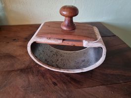 Antike Löschwiege / Löschblatt-Halter aus Holz!