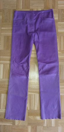 Pantalon en cuir/Leder Hose JITROIS  Taille/Grosse 34 CH....