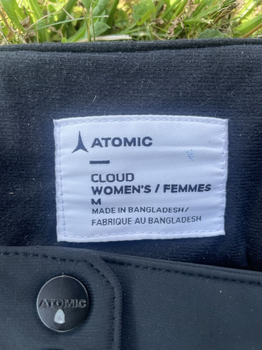 Atomic Pantaloni: Atomic Skihose Cloud Damen Grösse M schwarz – Usato da Bern venduto da sb732 1