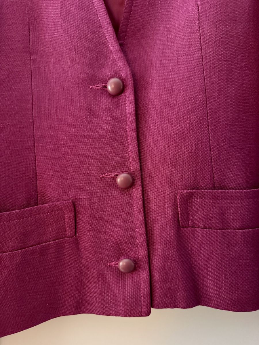 Givenchy Giacche: Givenchy Leinen Blazer Gr. 36/38  – Nuovo (secondo la descrizione) da Esslingen venduto da Takayama25 3