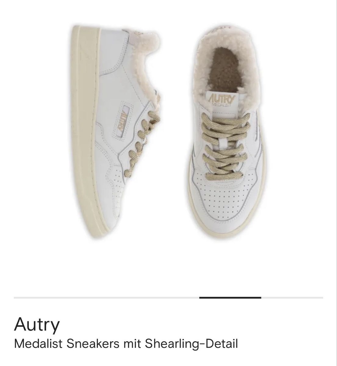 Autry Scarpe da donna: Autry Medalist mit Shearling-Detail – Usato da Kaltacker venduto da meitsche 5