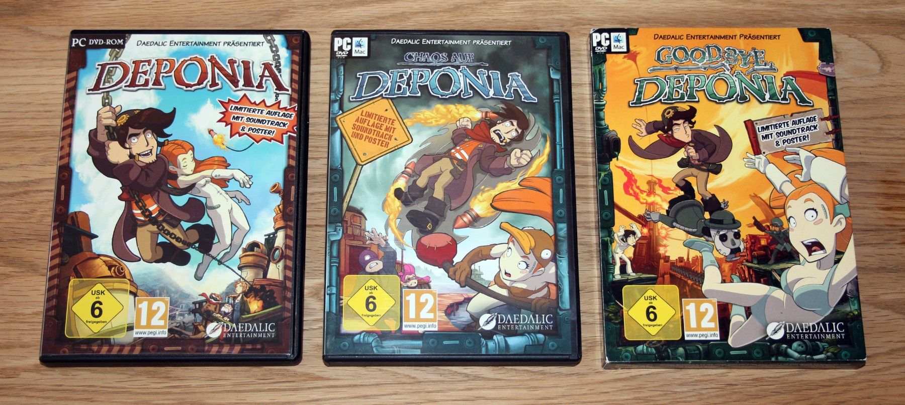 Jeux: Deponia 1-3 – D'occasion à Münchenbuchsee par Chaoo