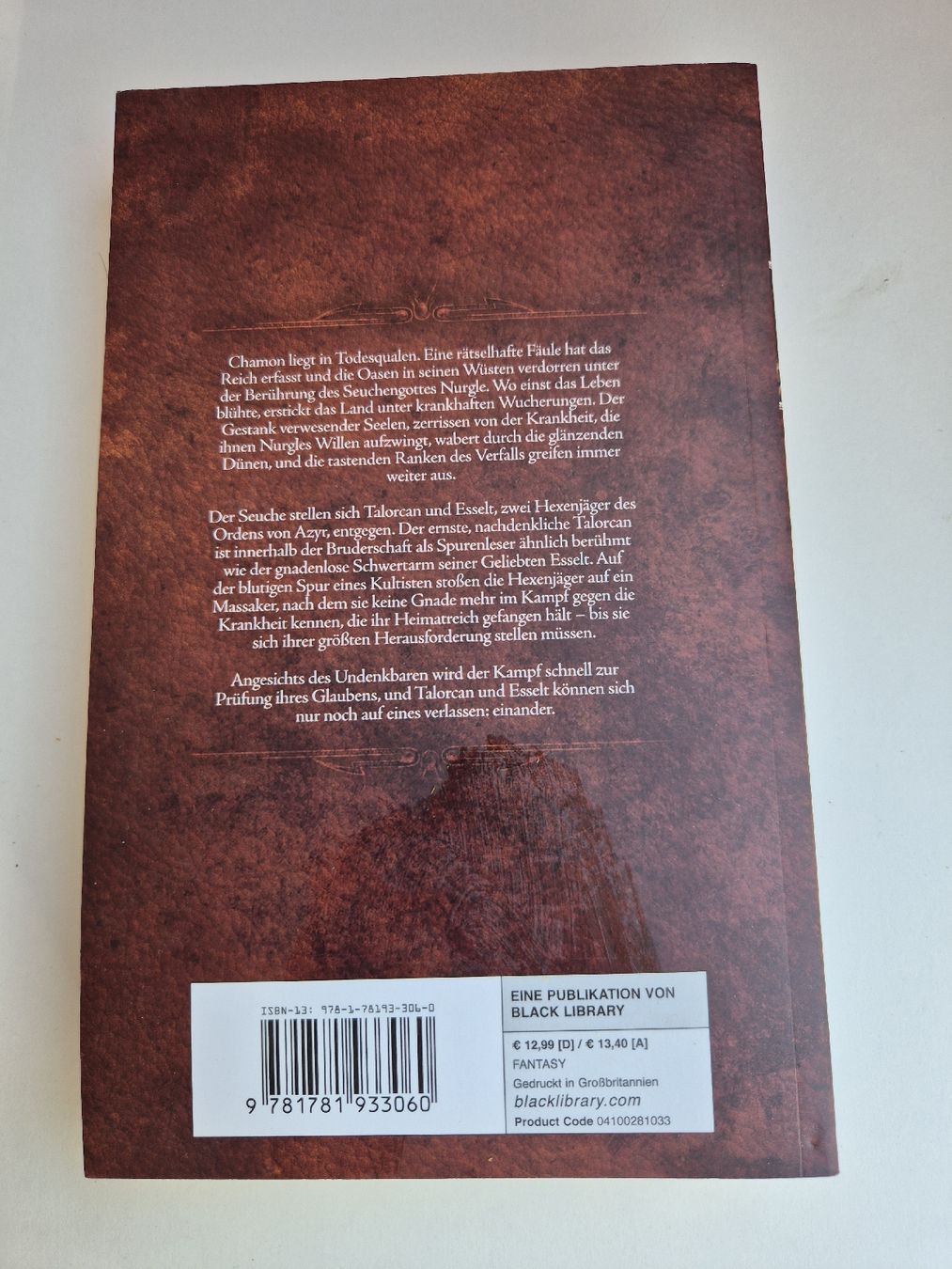 Bücher: Warhammer Das vergiftete Herz C.L. Werner Buch – Gebraucht aus Bischofszell von Ionspeaker 1
