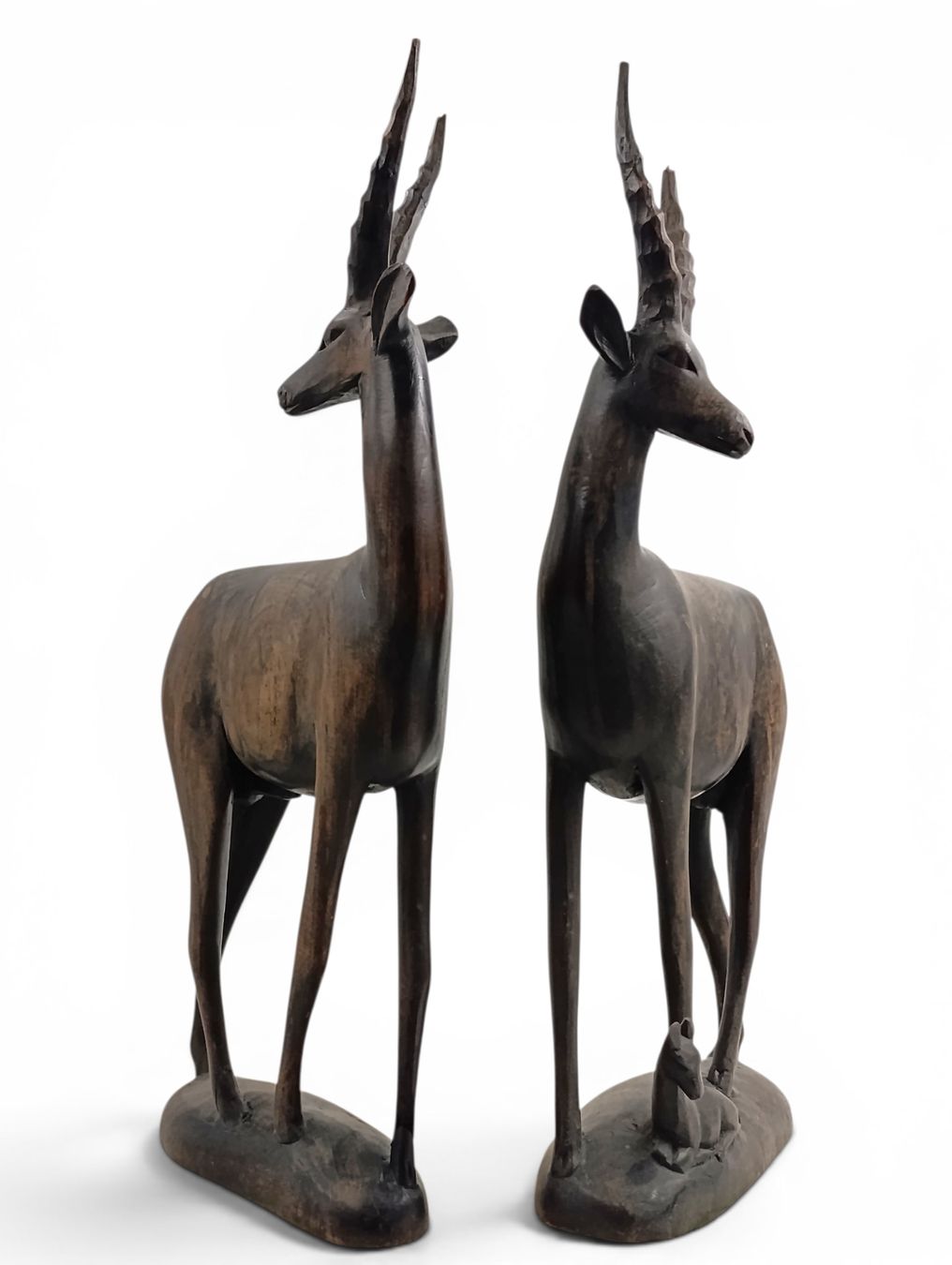 Sculture & Statue: Paar grosse alte Antilopen aus Holz  – Usato da Hochfelden venduto da Relict 2