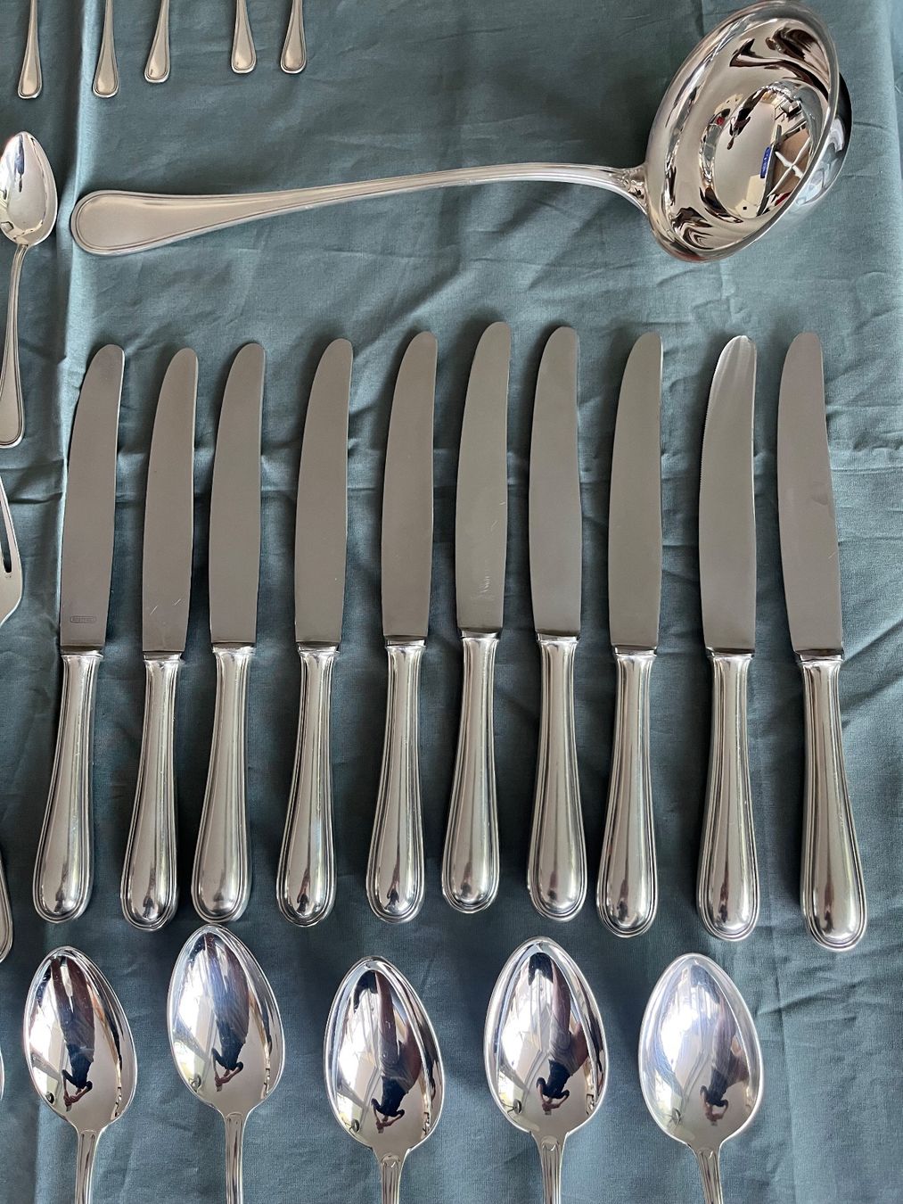 Set di posate: 63-teiliges Versilbertes Besteck von Bucherer – Usato da Hergiswil NW venduto da Primia 5
