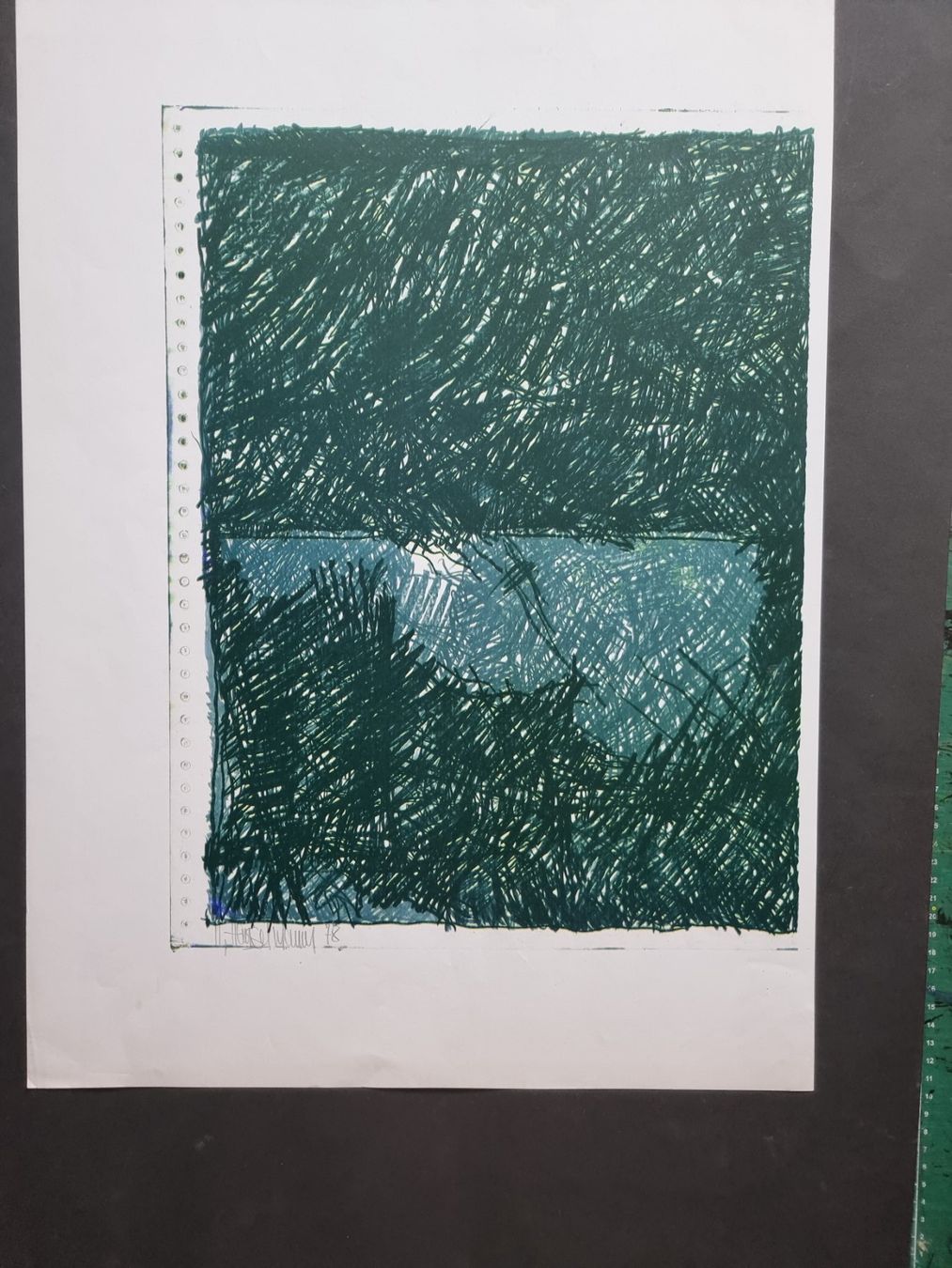 Grafiken & Lithographien: URS HANSELMANN 2 LITHOGRAPHIEN PENDANT SIGNIERT – Gebraucht aus Gersau von grafik-kunst 4