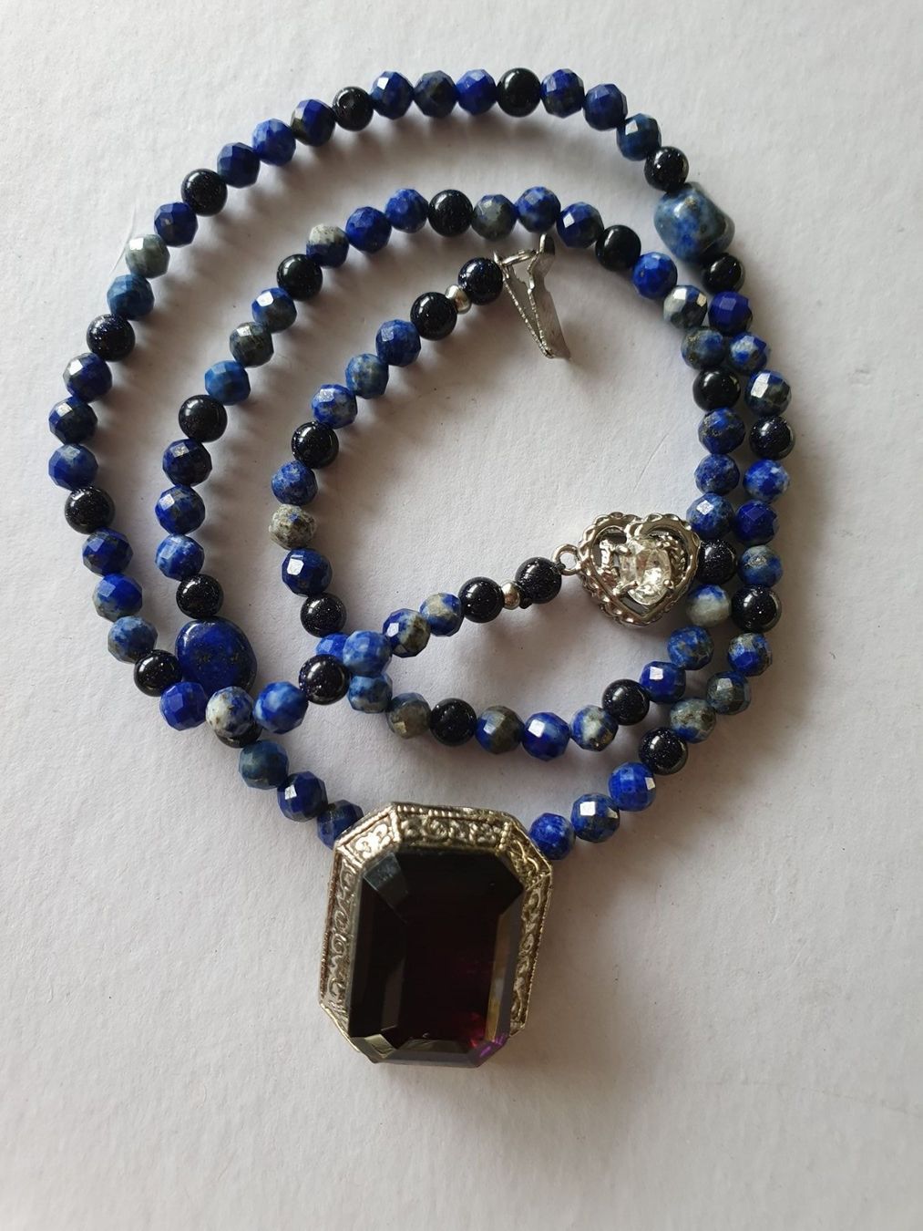 Catenine: Lapislazuli mit alt Anhänger – Nuovo (secondo la descrizione) da Benglen venduto da Meercat3 1