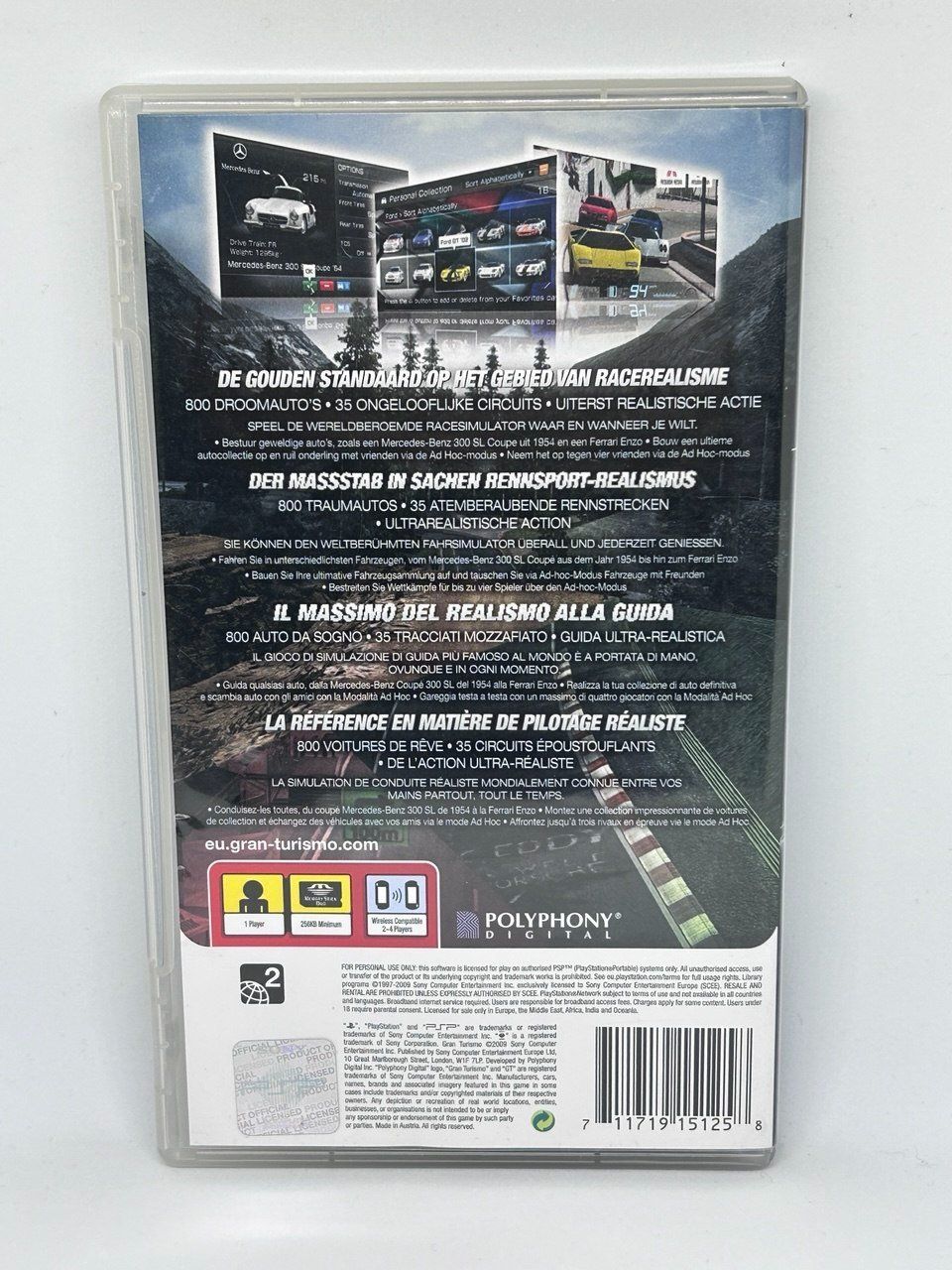 Sony Giochi: Gran Turismo per Sony PSP – Usato da Giubiasco venduto da LorisVale 1