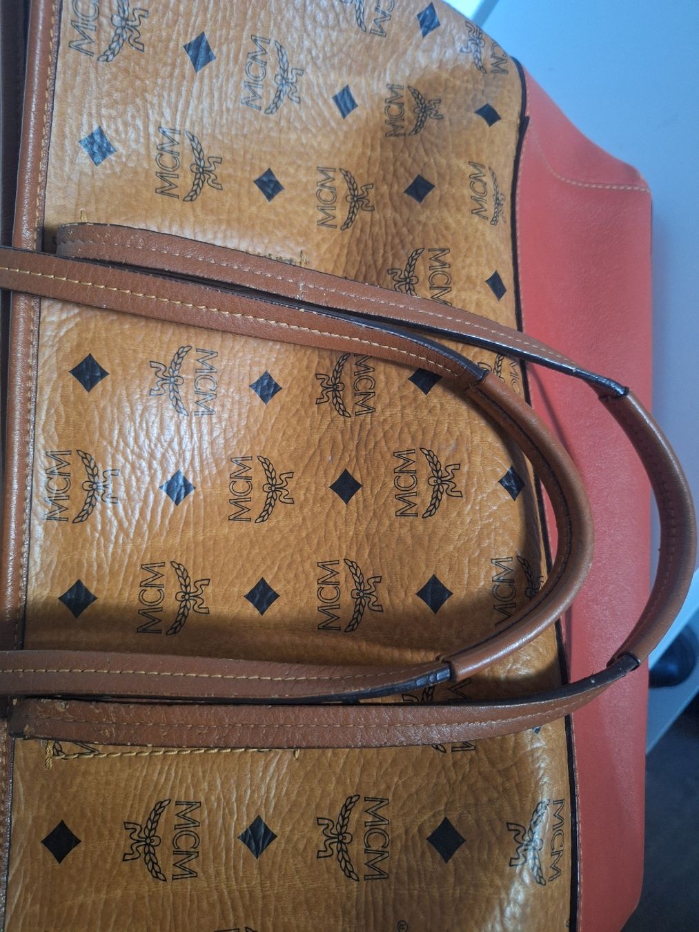Mcm Sacs femmes: MCM Shopper Cognac – D'occasion à Basel par Ellafix 8
