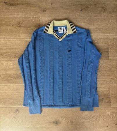Adidas Wales Bonner Longsleeve blau Grösse XL