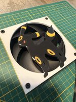 Fan Cover Custom + Ventilateur PC 120mm