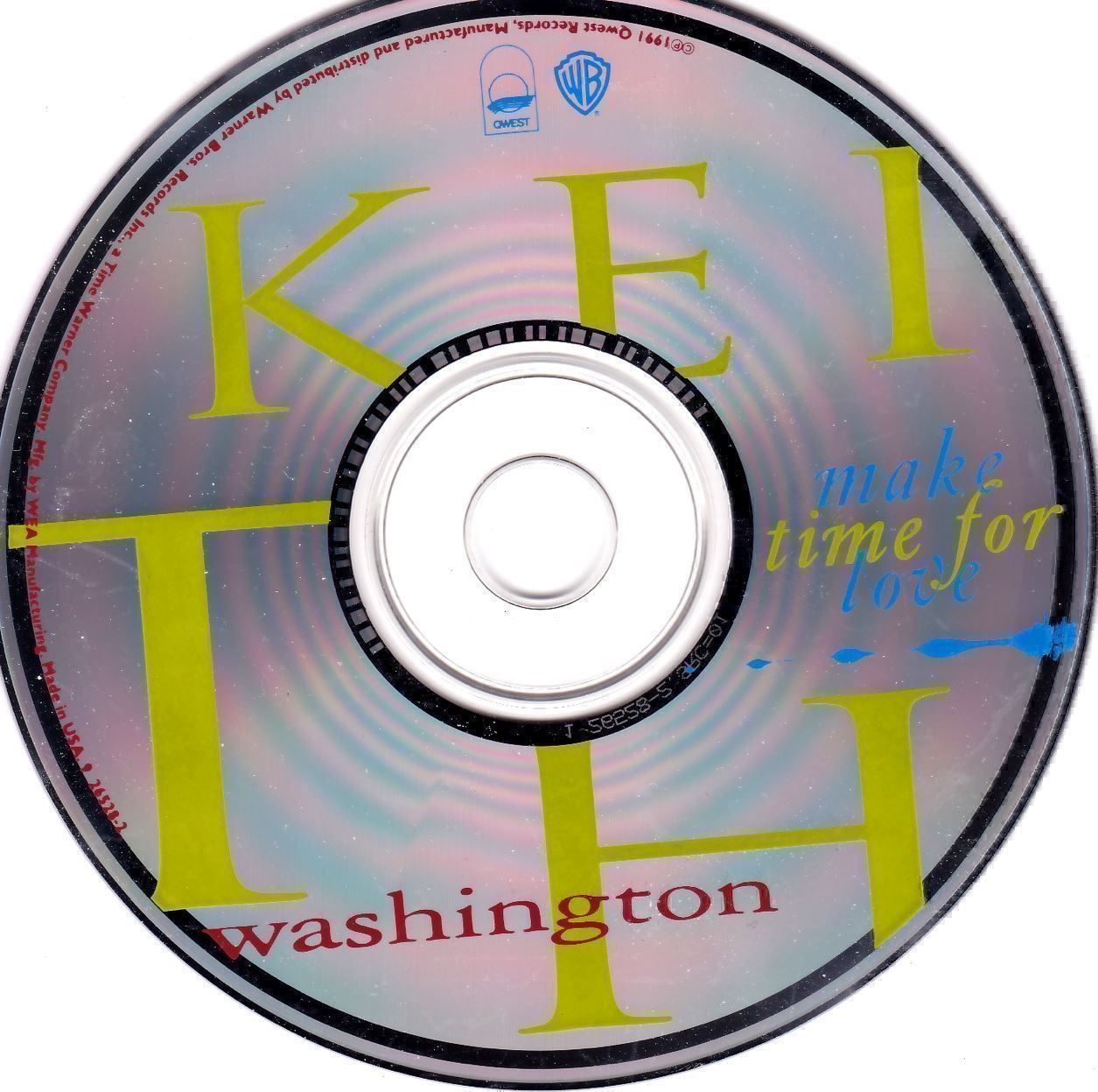 CD: CD: Keith Washington - Make time for love – Usato da Bern venduto da MacBit77_chbe 2