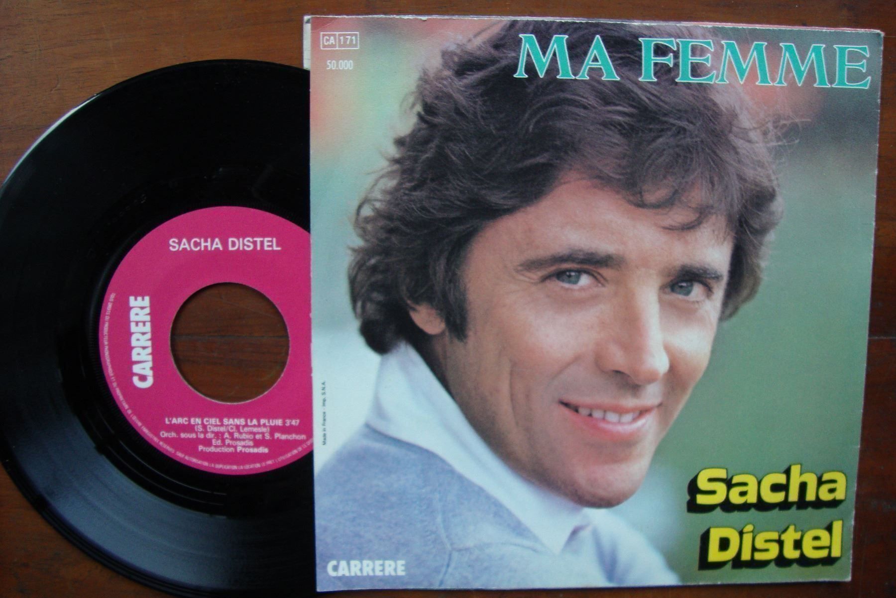 Dischi in vinile: SACHA DISTEL - MA FEMME – Usato da Bern venduto da Uli_10_11 1