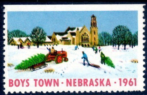 Autobahnvignetten: VIGNETTE 1961 BOYS TOWN NEBRASCA – Gebraucht aus Losone von EM2019